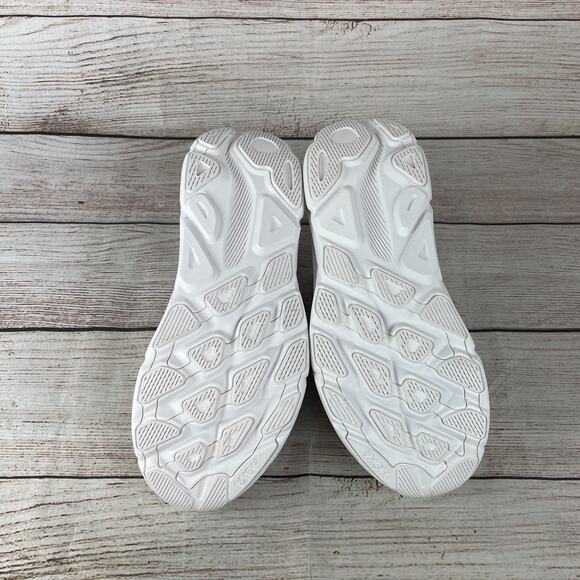 Hoka One Clifton 9 Womens Sz 11B Running Shoes Triple White - TRIED ON ONLY! - Picture 8 of 9